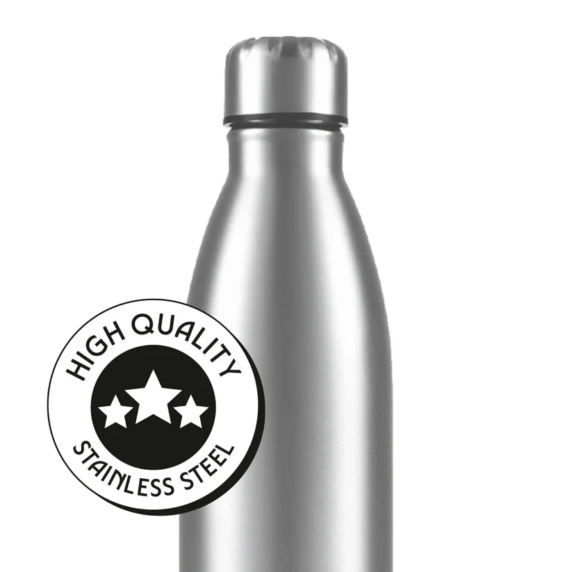 Borosil Bolt Single Wall Stainless Steel Bottle 1L