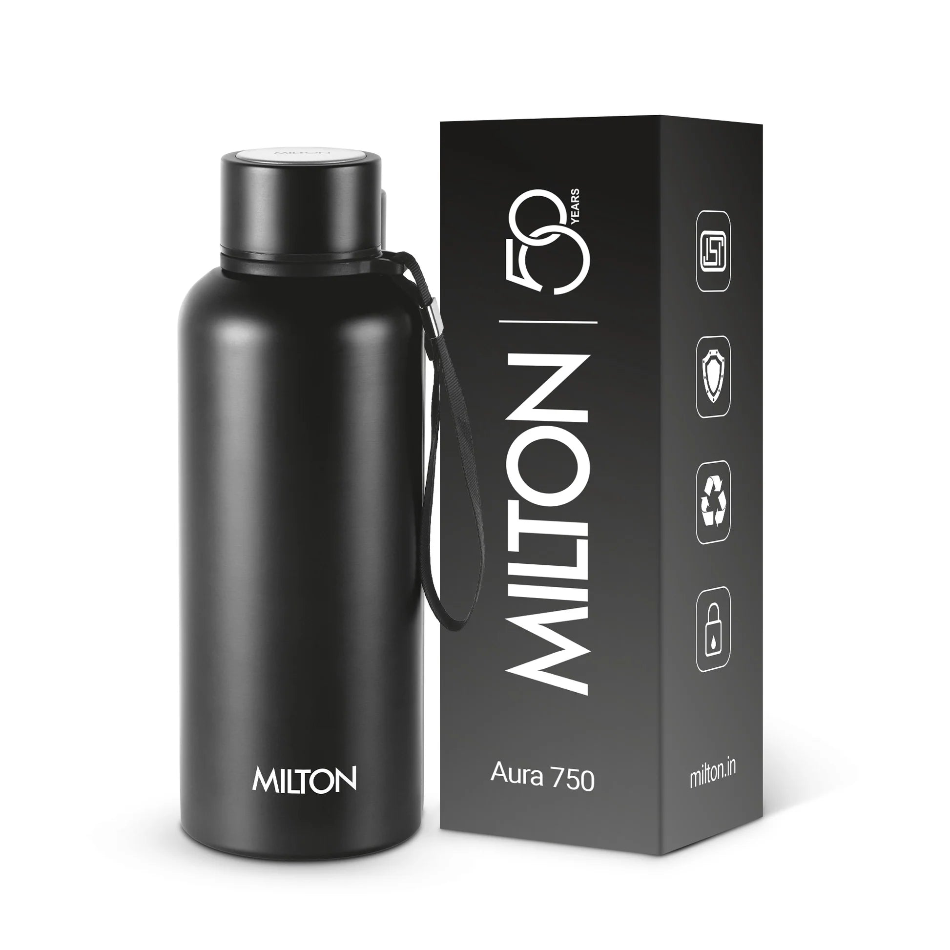 Milton Aura Thermosteel Bottle – Vacuum Insulated Stainless Steel Bottle