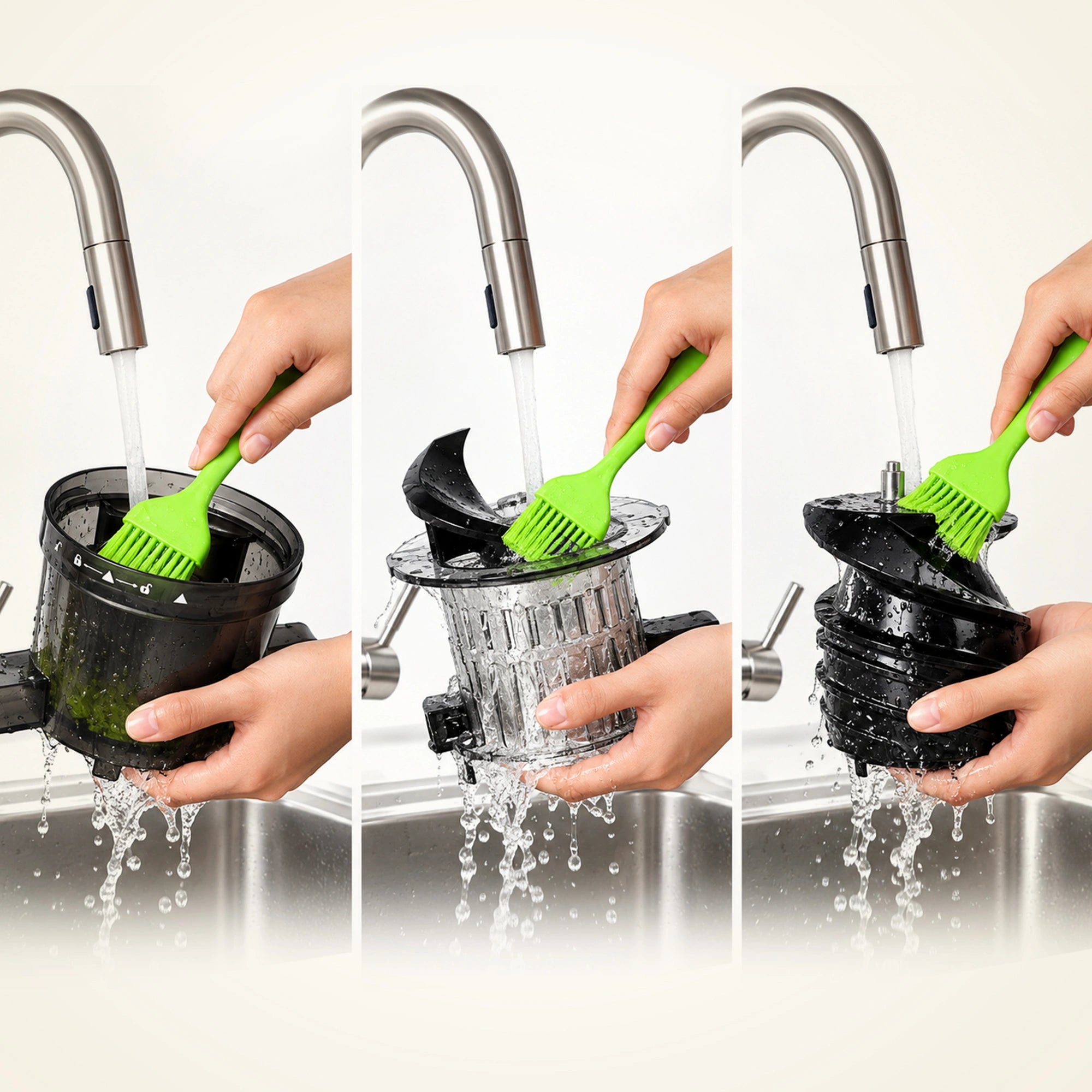 Brewine Cold Press Slow Juicer | 60 RPM & Reverse Function