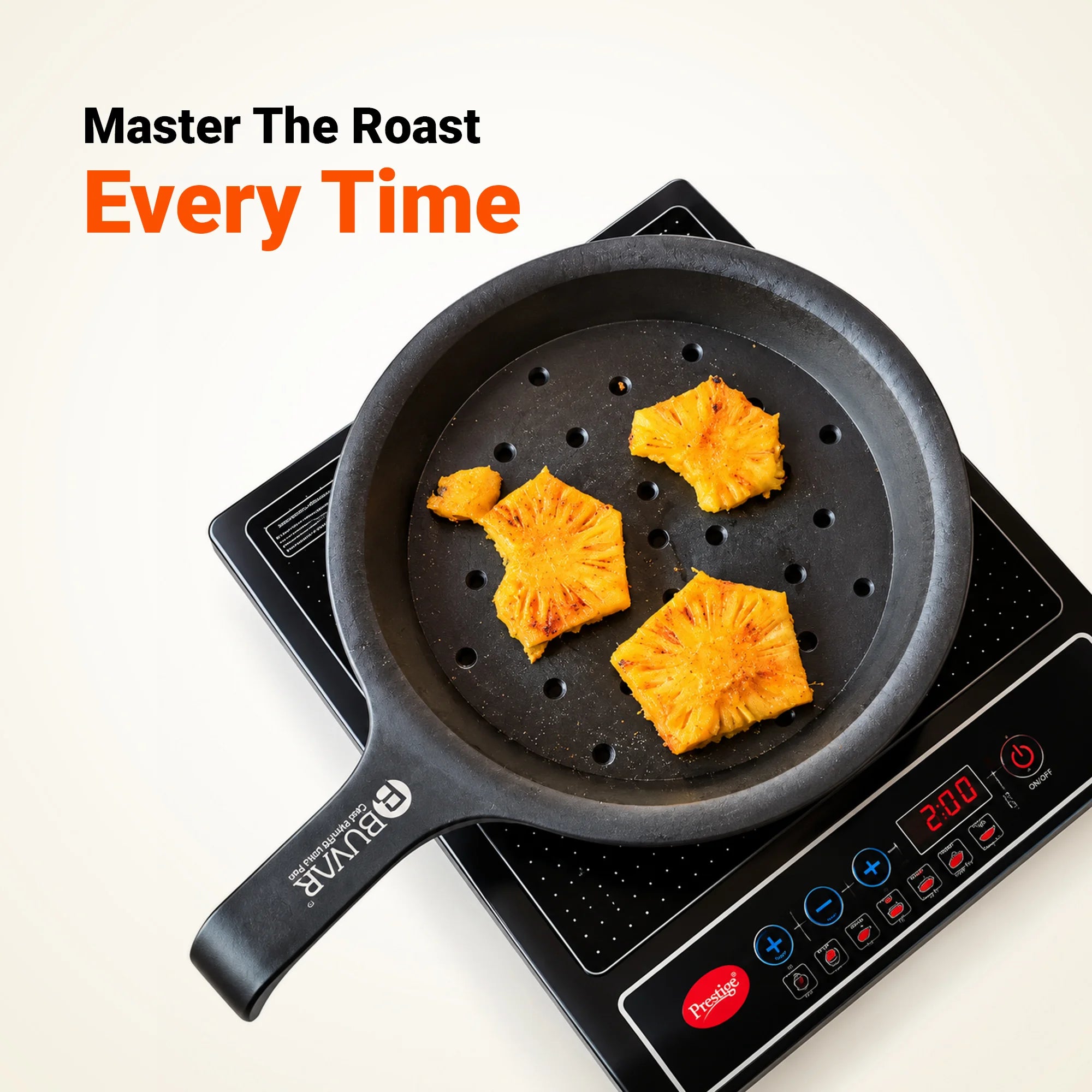 BUVAR Cast Iron Pulkha Pan 9 Inch | Buy Online