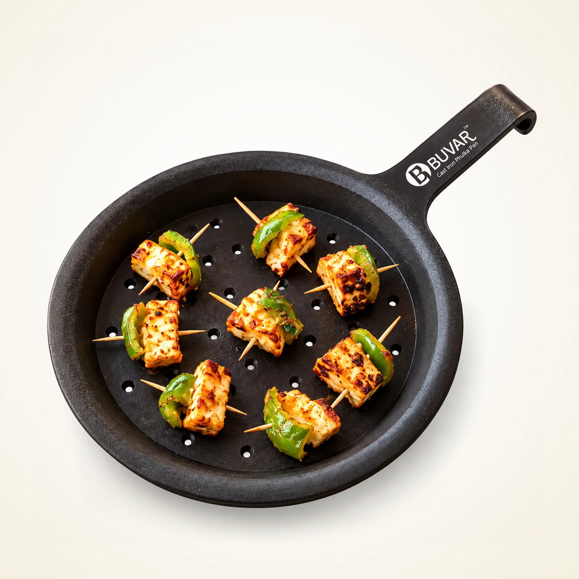 BUVAR Cast Iron Pulkha Pan 9 Inch | Buy Online