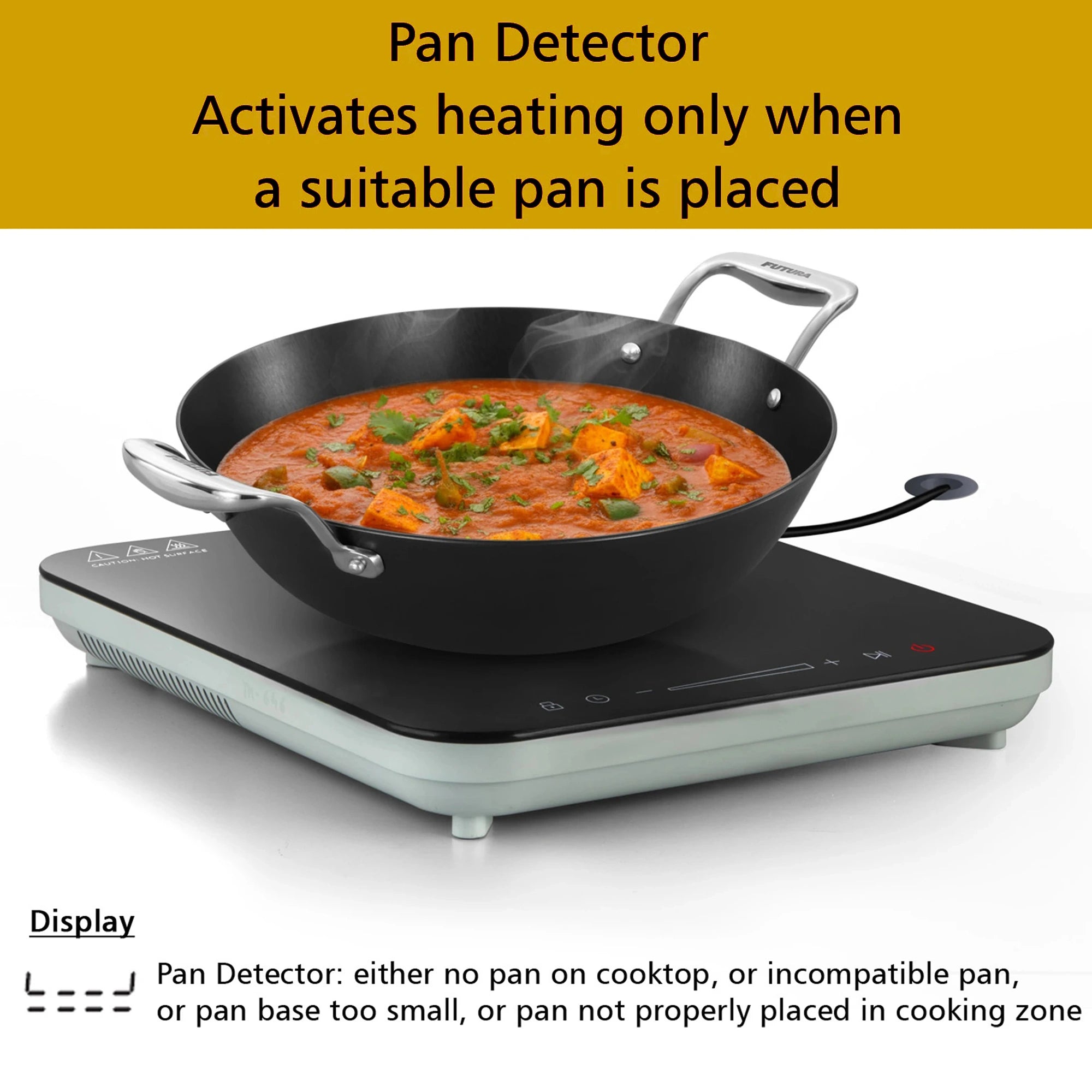 Hawkins Futura FIC1A1 2000W Induction Hob | Buy Online