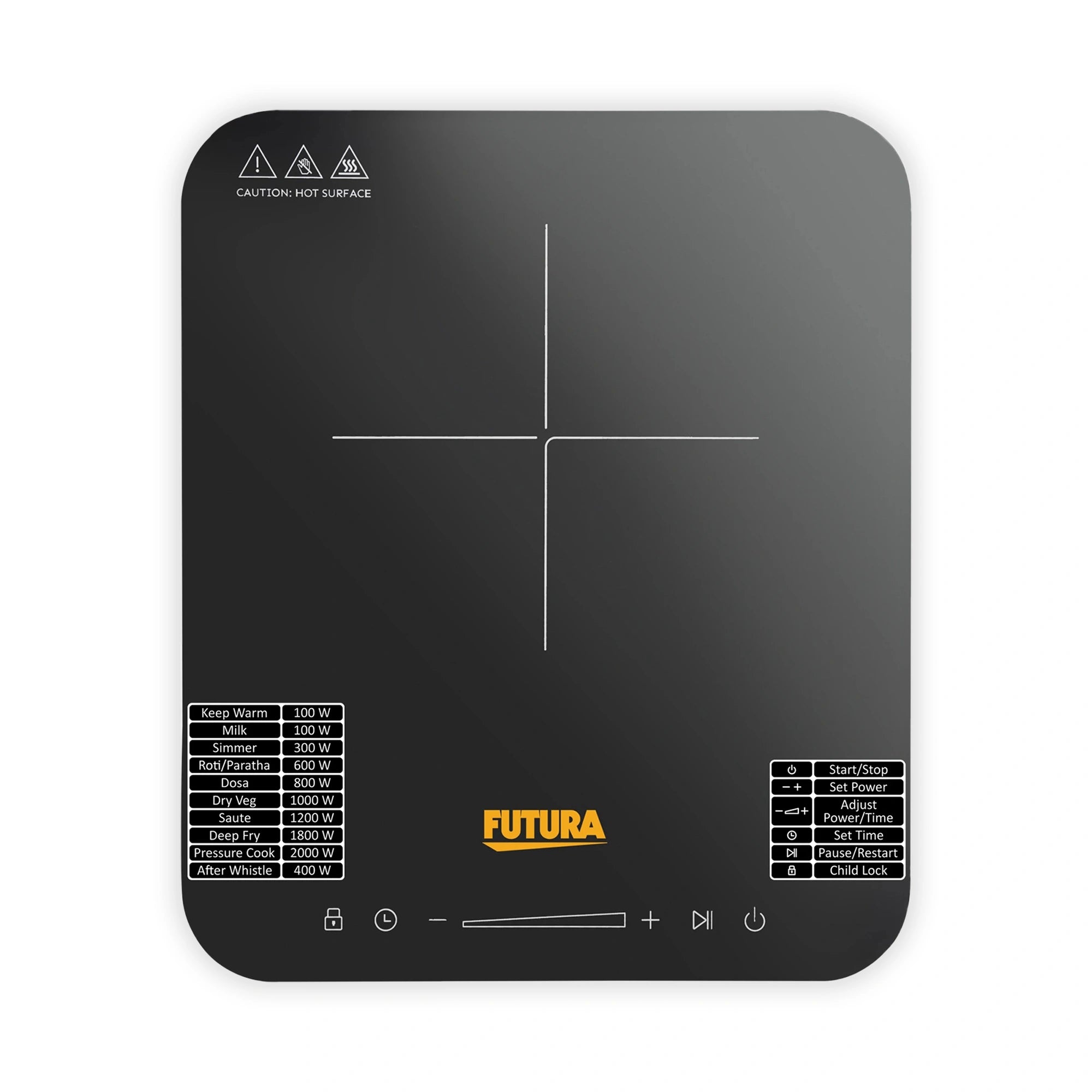 Hawkins Futura FIC1A1 2000W Induction Hob | Buy Online