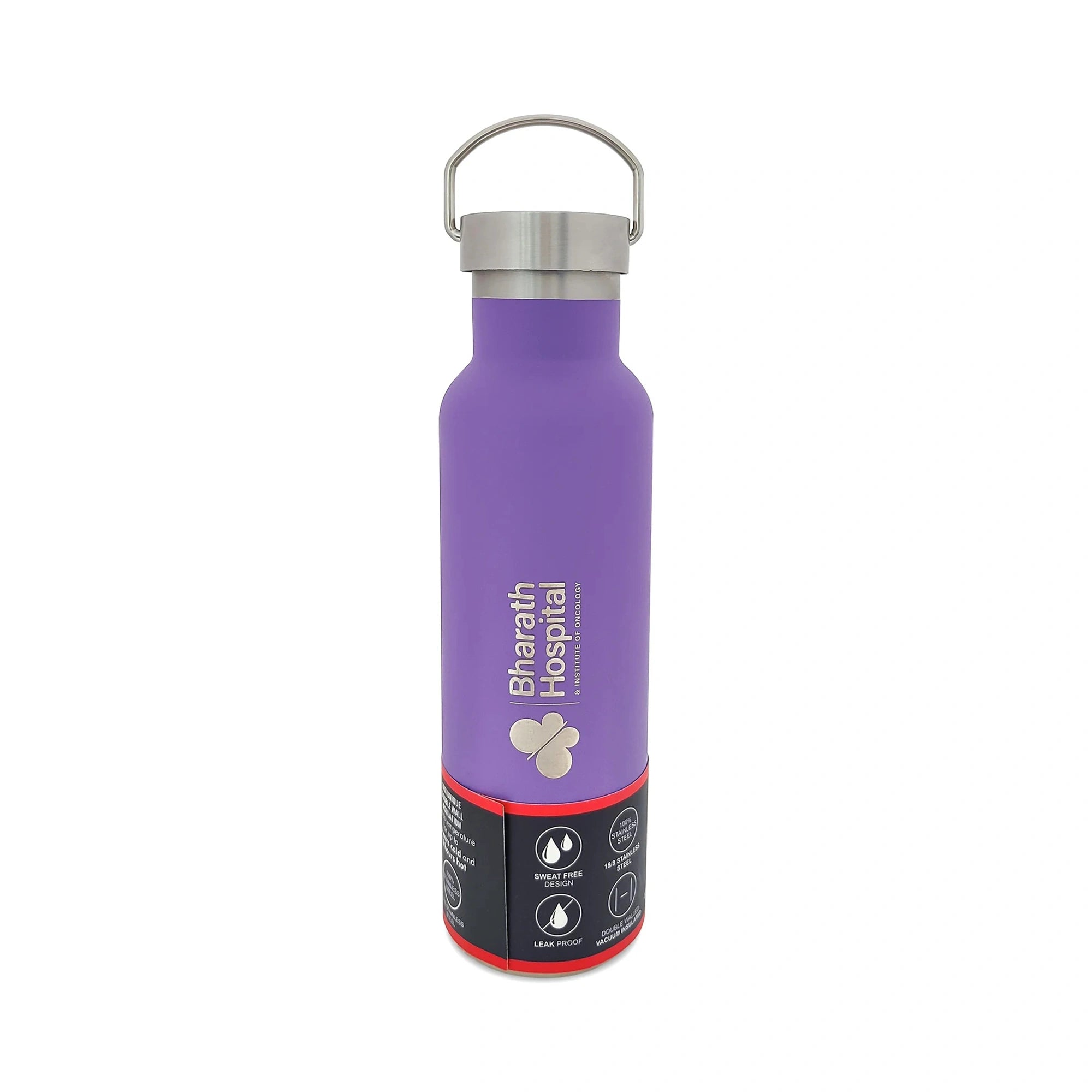 PE BIRDS Hydra 600ml Stainless Steel Flask | Steel Lid