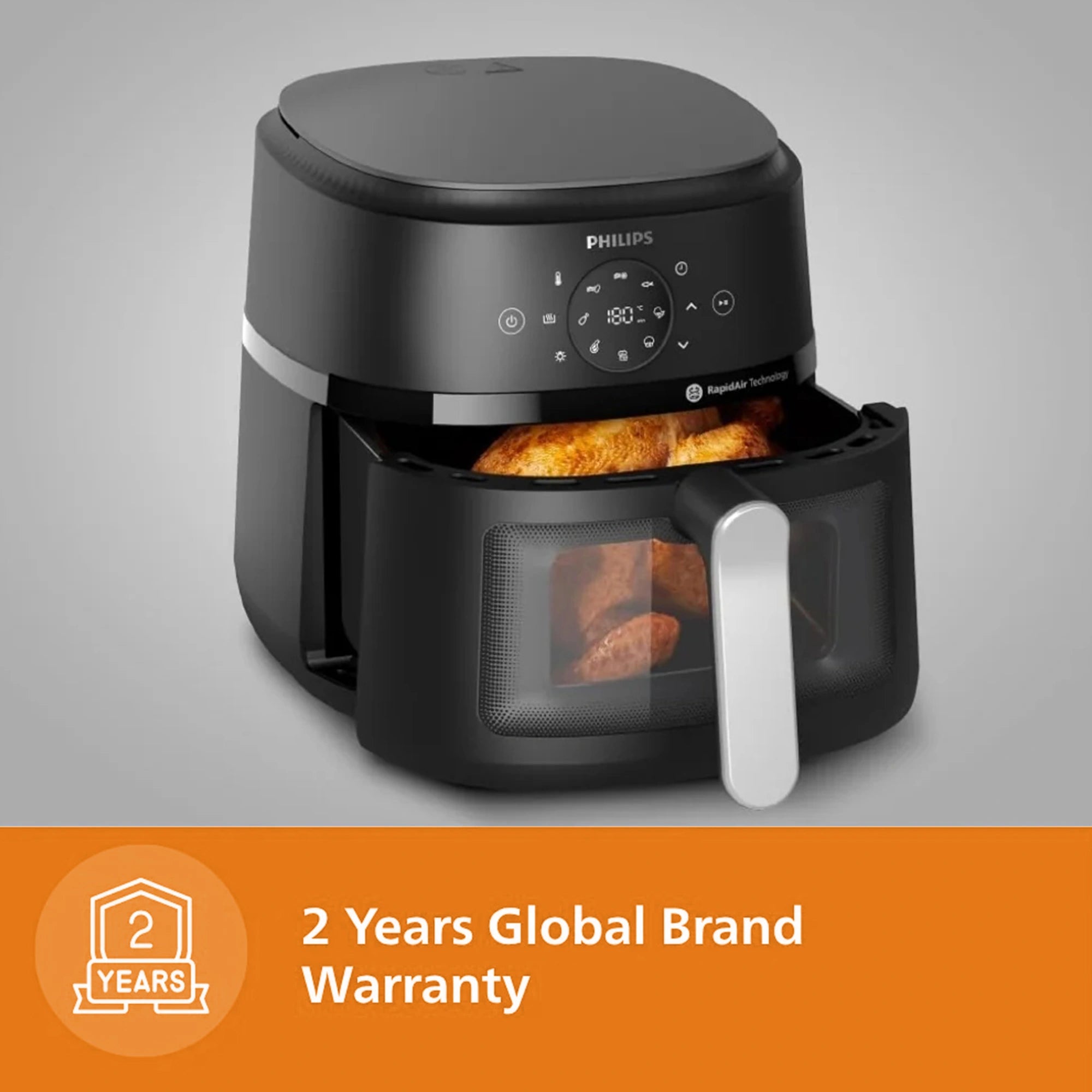 Philips NA120/00 4.2L Airfryer 1500W | Rapid Air