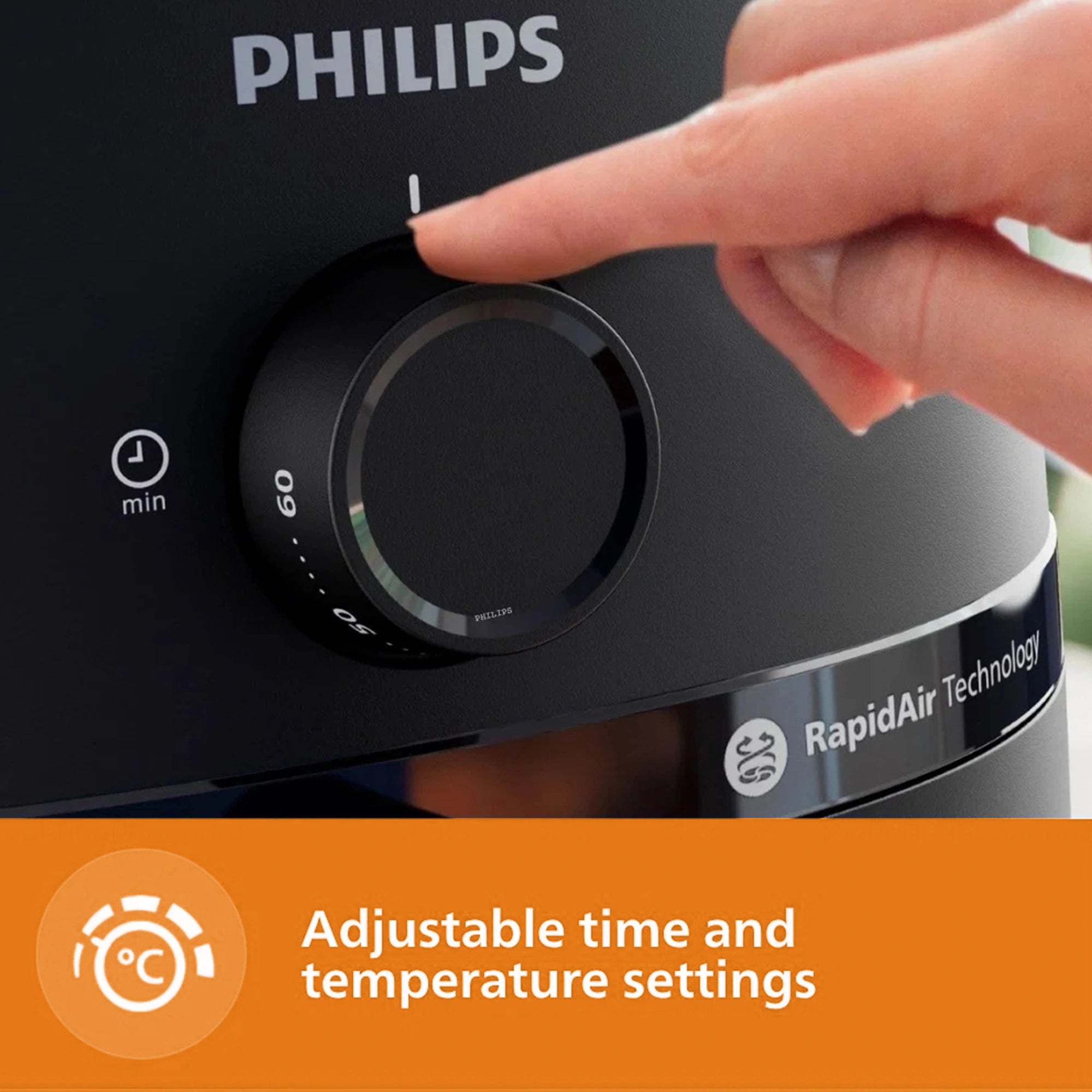 Philips NA120/00 4.2L Airfryer 1500W | Rapid Air
