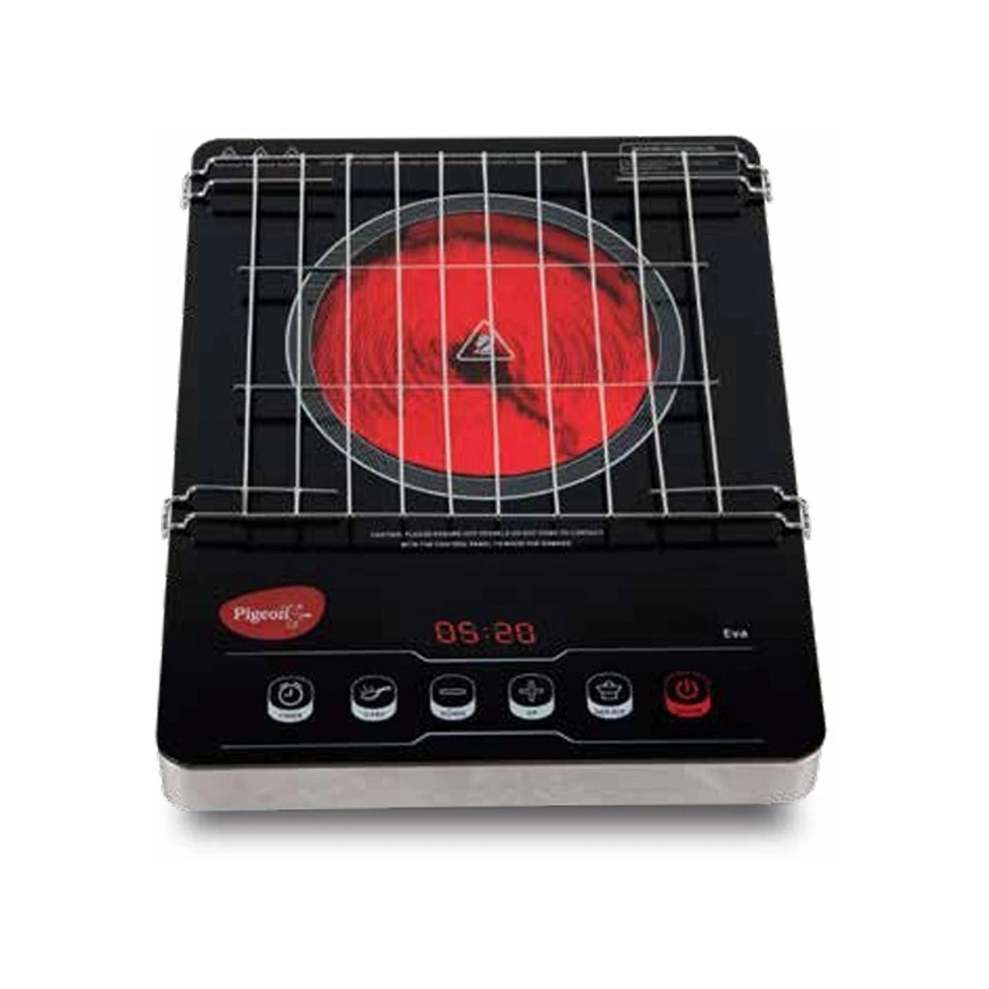 Pigeon Eva 2000W Infrared Cooktop with Grill | Buy Online