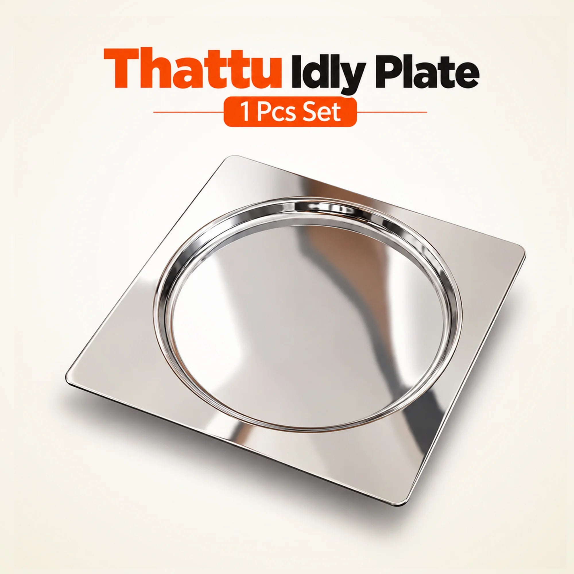 BUVAR Granny Stainless Steel Idli Steamer | 6 Plates