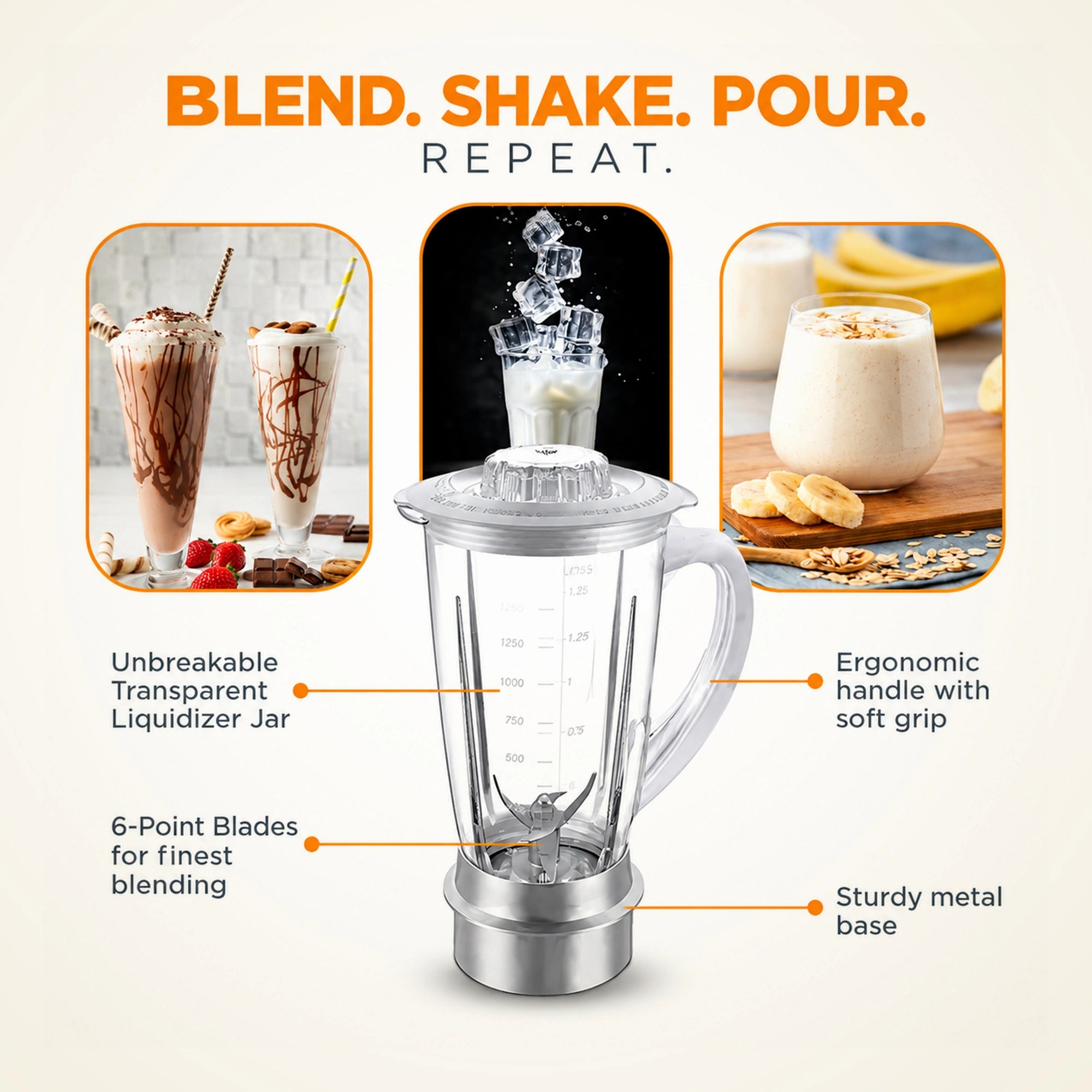 Sujata Frootmix 900W Mixer Blender | Eswaran Appliances