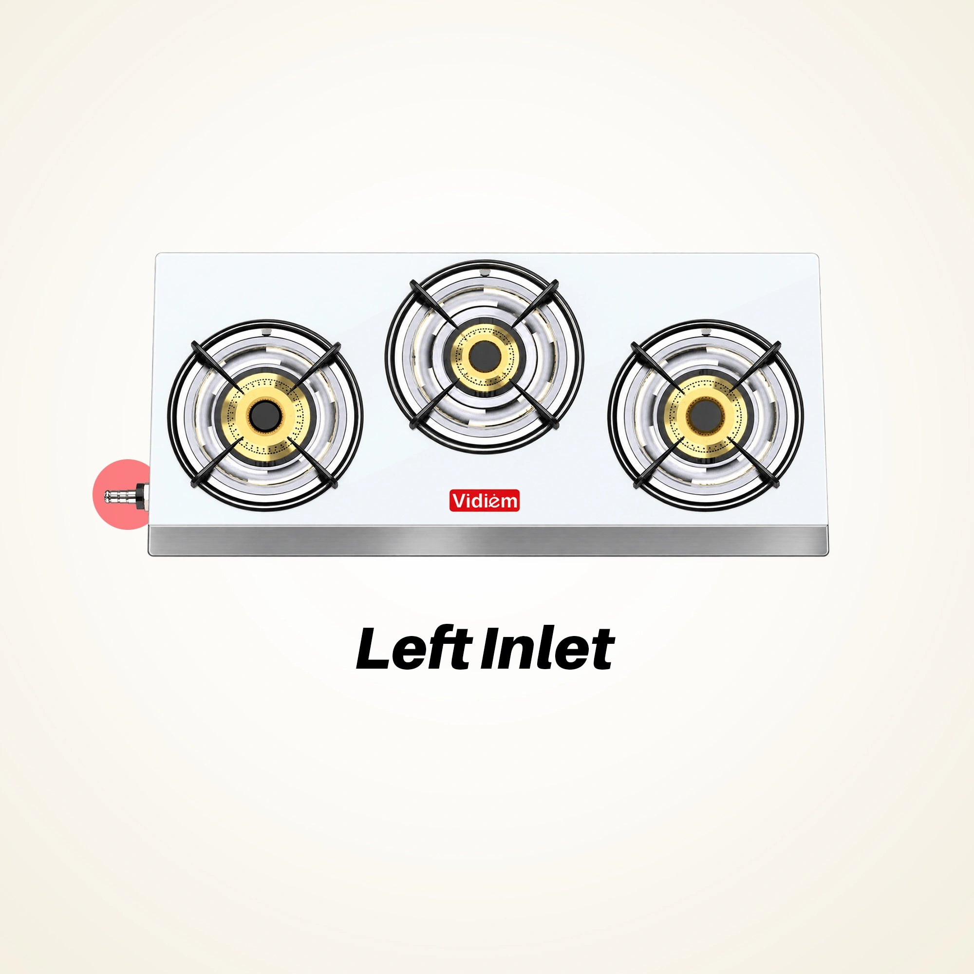 Vidiem Vector Nero 3 Burner Gas Stove | Eswaran Appliances