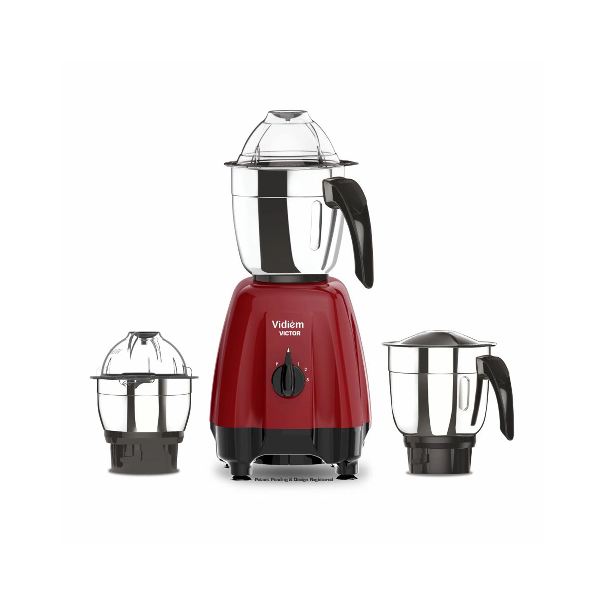 Vidiem Victor 650W Mixer Grinder with 3 Jars | Buy Online